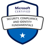 Insignia de Azure Security, Compliance, And Identity Fundamentals