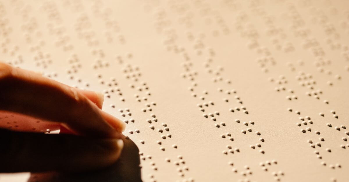 línea braille